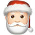 🎅🏻 Santa Claus: light skin tone display on Apple